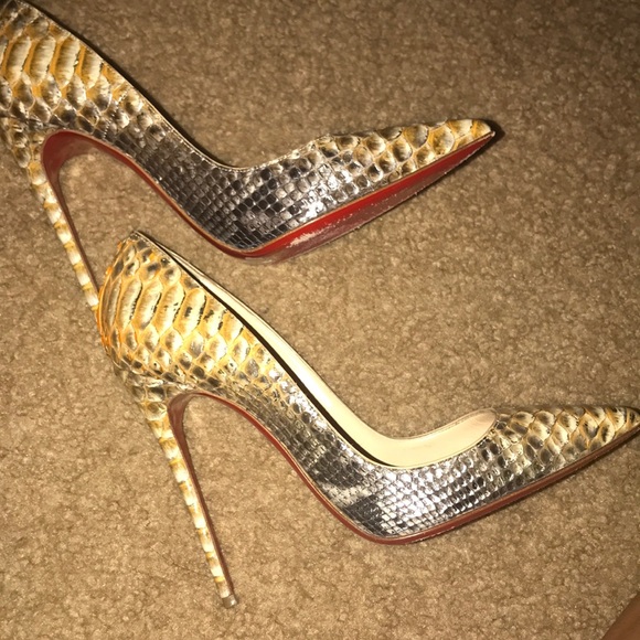 Christian Louboutin so Kate Python skin - Picture 7 of 8